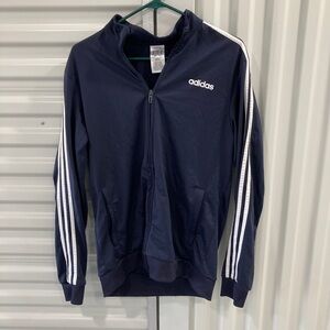 Adidas Men's Dark Blue Track Jacket